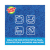 Scotch-Brite® Non-Scratch Scour Pads, Size 3 x 6, Blue, 10/Carton Scouring Pads - Office Ready