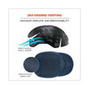 ergodyne® Skullerz 8955 Lightweight Bump Cap Hat, Short Brim, Navy Bump Caps - Office Ready