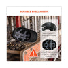 ergodyne® Skullerz 8955 Lightweight Bump Cap Hat, Short Brim, Black Bump Caps - Office Ready