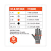 ergodyne® ProFlex 7071 ANSI A7 PU Coated CR Gloves, Gray, X-Large, 12 Pairs/Pack Work Gloves, Cut Resistant - Office Ready