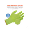 ergodyne® ProFlex 7040 ANSI A4 CR Food Grade Gloves, Lime, Small, 144 Pairs Work Gloves, Cut Resistant - Office Ready