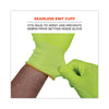 ergodyne® ProFlex 7040 ANSI A4 CR Food Grade Gloves, Lime, Small, 144 Pairs Work Gloves, Cut Resistant - Office Ready