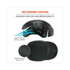 ergodyne® Skullerz 8955 Lightweight Bump Cap Hat, Short Brim, Black Bump Caps - Office Ready