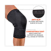 ergodyne® ProFlex 601 Knee Compression Sleeve, Small, Black Knee Pads - Office Ready