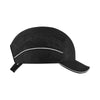 ergodyne® Skullerz 8955 Lightweight Bump Cap Hat, Short Brim, Black Bump Caps - Office Ready