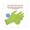 ergodyne® ProFlex 7040 ANSI A4 CR Food Grade Gloves, Lime, Large, 144 Pairs Work Gloves, Cut Resistant - Office Ready