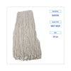Boardwalk® Cut-End Wet Mop Heads, Rayon, 24oz, White, 12/Carton Wet Mop Heads - Office Ready