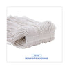 Boardwalk® Cut-End Wet Mop Heads, Rayon, 24oz, White, 12/Carton Wet Mop Heads - Office Ready
