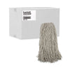 Boardwalk® Cut-End Wet Mop Heads, Premium Standard Head, Cotton Fiber, 32oz, White, 12/Carton Wet Mop Heads - Office Ready