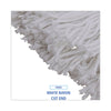 Boardwalk® Cut-End Wet Mop Heads, Premium Standard Head, Rayon Fiber, 32oz, White, 12/Carton Wet Mop Heads - Office Ready