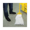 Boardwalk® Cut-End Wet Mop Heads, Premium Standard Head, Rayon Fiber, 32oz, White, 12/Carton Wet Mop Heads - Office Ready