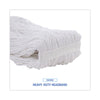Boardwalk® Cut-End Wet Mop Heads, Premium Standard Head, Rayon Fiber, 32oz, White, 12/Carton Wet Mop Heads - Office Ready