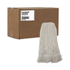 Boardwalk® Pro Loop Web/Tailband Mop Head, Rayon, 24oz, White, 12/Carton Wet Mop Heads - Office Ready