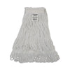 Boardwalk® Pro Loop Web/Tailband Mop Head, Rayon, #24 Size, White, 12/Carton Wet Mop Heads - Office Ready