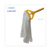 Boardwalk® Pro Loop Web/Tailband Mop Head, Rayon, #24 Size, White, 12/Carton Wet Mop Heads - Office Ready