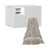 Boardwalk® Pro Loop Web/Tailband Mop Head, Loop Web/Tailband, Value Standard, Cotton, No. 32, White, 12/Carton Wet Mop Heads - Office Ready