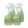 Diversey™ Crew Bathroom Disinfectant Cleaner, Floral Scent, 32 oz Spray Bottle, 4/Carton Disinfectants/Cleaners - Office Ready