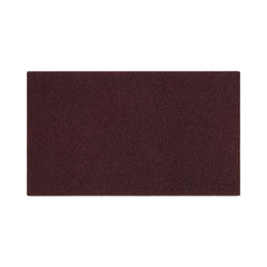 Boardwalk® Deep Scrub Pads, 28 x 14, Maroon, 10/Carton