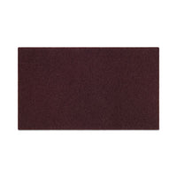 Boardwalk® Deep Scrub Pads, 20 x 14, Maroon, 10/Carton Scrub/Strip Floor Pads - Office Ready