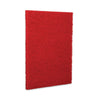 Boardwalk® Buffing Floor Pads, 20 x 14, Red, 10/Carton Burnish/Buff Floor Pads - Office Ready