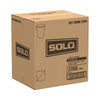 SOLO® Paper Hot Drink Cups in Bistro® Design, 8 oz, Maroon, 50/Bag, 20 Bags/Carton Hot Drink Cups - Office Ready