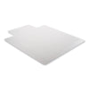deflecto® DuraMat Moderate Use Chair Mat for Low Pile Carpeting, Low Pile Carpet, Roll, 36 x 48, Lipped, Clear Chair Mats - Office Ready