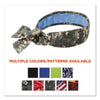 ergodyne® Chill-Its 6700CT Cooling Bandana PVA Tie Headband, One Size Fits Most, Camo Bandanas - Office Ready