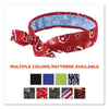 ergodyne® Chill-Its 6700CT Cooling Bandana PVA Tie Headband, One Size Fits Most, Red Western Bandanas - Office Ready
