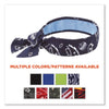 ergodyne® Chill-Its 6700CT Cooling Bandana PVA Tie Headband, One Size Fits Most, Navy Western Bandanas - Office Ready