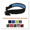 ergodyne® Chill-Its 6700CT Cooling Bandana PVA Tie Headband, One Size Fits Most, Black Bandanas - Office Ready