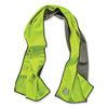 ergodyne® Chill-Its 6602MF Evaporative Microfiber Cooling Towel, 40.9 x 9.8, One Size Fits Most, Microfiber, Lime Cooling Towels - Office Ready