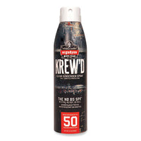 ergodyne® Krewd 6353 SPF 50 Sunscreen Spray, 5.5 oz Can Sunscreens - Office Ready