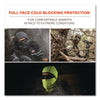 ergodyne® N-Ferno 6823 Hinged Balaclava Face Mask, Fleece, One Size Fits Most, Black Balaclavas/Ski Masks - Office Ready