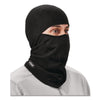 ergodyne® N-Ferno 6823 Hinged Balaclava Face Mask, Fleece, One Size Fits Most, Black Balaclavas/Ski Masks - Office Ready