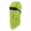 ergodyne® N-Ferno 6823 Hinged Balaclava Face Mask, Fleece, One Size Fits Most, Lime Balaclavas/Ski Masks - Office Ready