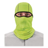 ergodyne® N-Ferno 6823 Hinged Balaclava Face Mask, Fleece, One Size Fits Most, Lime Balaclavas/Ski Masks - Office Ready