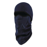 ergodyne® N-Ferno 6823 Hinged Balaclava Face Mask, Fleece, One Size Fits Most, Navy Balaclavas/Ski Masks - Office Ready