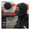 ergodyne® N-Ferno 6970 Extreme Hot Rox Balaclava Face Mask, Polyester/Spandex, One Size Fits Most, Black Balaclavas/Ski Masks - Office Ready