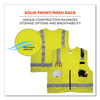 ergodyne® GloWear 8262FRZ Class 2 FR Surveyor Zipper Vest, Tencel/Modacrylic/Para-aramid/Kevlar, Small/Medium, Lime Safety Vests - Office Ready