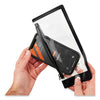 ergodyne® Squids 3195 Cell Phone Tool Tethering Kit, 1 lb Max Working Capacity, 12" to 48", Black/Orange Tool Lanyards - Office Ready