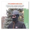 ergodyne® N-Ferno 6893Z Balaclava with Zipper for Bump Cap Insert, Polyester Fleece, One Size Fit Most, Black Thermal Hats/Liners - Office Ready