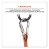 ergodyne® Squids 3101F(x) Tool Lanyard with Stainless-Steel Carabiner + Loop, 15 lb Max Working Capacity, 38" to 48" Long Tool Lanyards - Office Ready