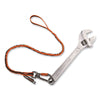 ergodyne® Squids 3109F(x) Tool Lanyard with Locking Swivel-Action Aluminum Carabiner + Loop, Swiveling Aluminum Carabiner + Loop, 25 lb Max Working Capacity, 38" to 48" Long Tool Lanyards - Office Ready
