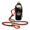ergodyne® Squids 3110F(x) Tool Lanyard with Aluminum Carabiners, 10 lb Max Working Capacity, 38" to 48" Long, Orange/Gray Tool Lanyards - Office Ready