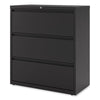 Alera® Lateral File, 3 Legal/Letter/A4/A5-Size File Drawers, Black, 36" x 18.63" x 40.25" Lateral File Cabinets - Office Ready