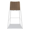 HON® Ruck™ Laminate Stool, Supports up to 300 lb, 30" Seat Height, Pinnacle Seat/Base, Silver Frame Drafting & Task Stools - Office Ready