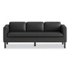 HON® Parkwyn Series Sofa, 77" x 26.75" x 29", Black Sofas & Couches - Office Ready