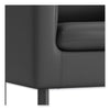 HON® Parkwyn Series Sofa, 77" x 26.75" x 29", Black Sofas & Couches - Office Ready