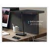 BLACK+DECKER PureOptics™ Verve™ Designer Series LED Desk Lamp with USB Port, 17.32" High, Black Desk & Task Lamps - Office Ready