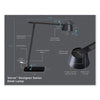 BLACK+DECKER PureOptics™ Verve™ Designer Series LED Desk Lamp with USB Port, 17.32" High, Black Desk & Task Lamps - Office Ready